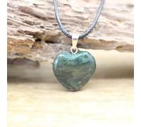 Colgante de cuarzo con forma de corazón de ágata natural, turquesa y amatistas, collar de piedras preciosas para mujeres y hombres, ágata india
