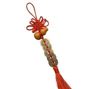 Colgante de de emperadores - 28 cm de cobre, dije decorativo de nudo chino, perfecto para colgar en la pared, decoración de puerta del hogar, prosperidad, abundancia, riqueza, éxito