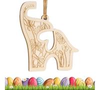 Colgante de hermandad de elefante, colgante de elefante de madera para colgar con tarjeta de historia, decoración especial para mujer, tribu y coche