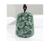 Colgante de jade natural con 12 animales del zodiaco chino, rata, buey, tigre, conejo, dragón, serpiente,
