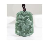 Colgante de jade natural con 12 animales del zodiaco chino, rata, buey, tigre, conejo, dragón, serpiente,