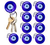 Colgante de , juego de 10 llaveros de protección contra el mal de de azul, dije de recuerdo con cuerda, accesorios espirituales, diseño de protección simbólica para , collar de