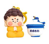 Colgante de llavero, colgante de Buda - Llaveros de colores para llaves de coche - Ornamento de bolso portátil, accesorios de moda para el hogar, escuela, viaje