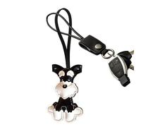 Colgante de llavero Schnauzer, Adorno de llavero de perro | Llavero con de mochila - Colgante lindo para perros - Colección de amantes de la compañía - Fitness and Travel - Extra, Se référer