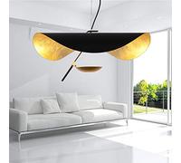 Colgante De Luz LED Nórdica Hierro Lámpara Colgante Lámpara Colgante Moderna Hierro Forjado Simplicidad Comedor Colgantes Lámpara De Techo De Metal Sala Cocina Iluminación Estudio