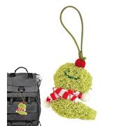 Colgante de muñeca de serpiente, colgante de felpa para bolso de la compra | Colgante de peluche de serpiente para mochila, hogar automático, 2025, llavero de peluche, lindo colgante de bolsillo para