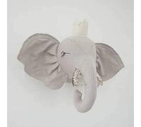 Colgante de pared 3D, Decoración de pared con cabeza de animal, Arte de pared de guardería Colgante de puerta de pared de guardería para niños, niñas, habitación de niños