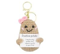 Colgante de patata,Juguete de patata de punto,Colgante de llavero de punto de patata - Mochila Tejer Llavero Colgante Divertido Para Bolso De Mano Niños Y Niñas