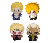 Colgante de peluche de anime Dio Brando/Giorno Giovanna/Jonathan Joestar, figura de peluche suave de dibujos animados, bolsa de almohada, accesorios, regalo, 10 cm