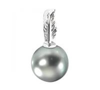 Colgante de perla de Tahití - Oro - Ninja - 9 - 10 mm, perla