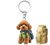 Colgante De Perro Para Bolsa Colgante Acrílico 2D Bonito para Interior del