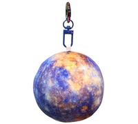 Colgante de planeta, 7,5 cm, suave relleno para colgar, colgante de peluche, para bolso de mano, monedero, joyas, monedero, mochila, mujer, hombre, niña