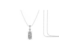 Colgante de plata de ley (92,5 % de pureza) con cadena Bala Ji de Dios Tirupati (colgante con cadena de cuerda) para hombres y mujeres, medallón de plata pura del Señor Bala Ji para buena salud y