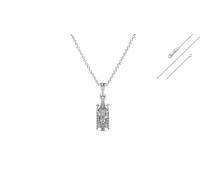 Colgante de plata de ley (92,5 % de pureza) de Dios Tirupati Bala Ji (colgante con cadena de ancla, 55,88 cm) para hombres y mujeres, medallón de cadena Bala Ji de plata pura para buena salud y