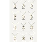 Colgante De Plata De Ley 925 para Mujer, Doce Constelaciones, Collar De Circonitas De Colores, Delicada Cadena De Clavícula, Colgante De Moneda con El Signo Del Zodiaco Dorado, Collar De Sagitario.