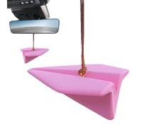 Colgante de retrovisor de avión de papel, Colgante de coche de avión de papel,de papel para coche de avión con difusor de perfume aromático - Colgante retrovisor para hombre y mujer.