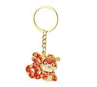 Colgante de serpiente de recuerdo de Año Nuevo 2025 2025, dije de recuerdo de serpiente china, bendición del año lunar chino, adorno para bolsa, mochila, llaves de coche, Serpiente Fu Bao, Refer to