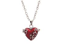 Colgante de urna de cremación de corazón para Cenizas de Mascotas humanas, medallón con Foto, joyería, Colgante conmemorativo para Siempre en mi corazón, Collar, Regalos de joyería