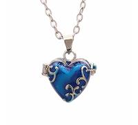 Colgante de urna de cremación de corazón para Cenizas de Mascotas humanas, medallón con Foto, joyería, Colgante conmemorativo para Siempre en mi corazón, Collar, Regalos de joyería