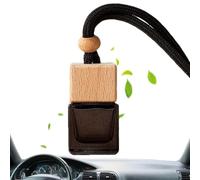 Colgante difusor de perfume de coche, difusor de perfume para coche | Colgante de perfume de botella difusor de vidrio de 8 ml,Ambientador con difusor de aceite perfumado vacío para vu