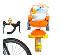 Colgante eléctrico para manubrio de Ciclismo | Juguete Creativo y Lindo Perro animé Salto, Decoraciones de Scooter, Accesorios para Montar al Aire Libre, Scooter