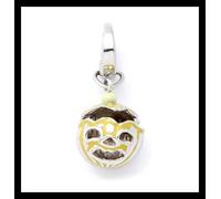 Colgante fósil Charms JF86299040 acero inoxidable calabaza Halloween NUEVO