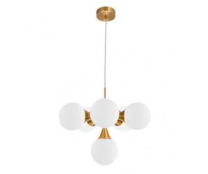 Colgante frey 6xe14 oro regx44x44 cm