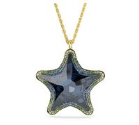 Colgante Idyllia SCS, Estrella de mar, Azul, Acabado en oro de 18 quilates OS