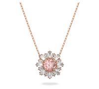 Colgante Idyllia, Tallas mixtas, Sol, Rosa, Acabado en oro rosa de 18 quilates OS