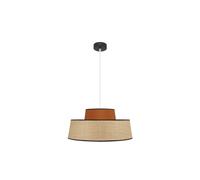 Colgante jia de una luz calabaza/natural fabrilamp