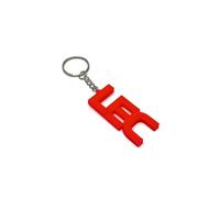 Colgante LEC Charles F1, llavero piloto de Fórmula 1, llavero F1, gadget Fórmula 1 para llaves de coche, abreviatura del nombre del piloto de F1, multicolor, Keychain