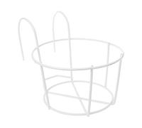 Colgante Macetero Estante, Balcón Barandilla Macetero Soporte, Hierro Flor Planta Estante, Tiesto Estante Abrevadero Soporte Para Decoración Del Hogar, Oficina, Café Tiendas Barandilla Valla Exterior