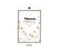 Colgante Mamá acero plateado Lovely Story Indya