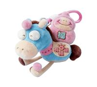 Colgante mascota caballo - Colgante de peluche de la suerte 2026, colgante de animales de peluche, para mochila de bolso | Adecuado para regalos de Año Nuevo, decoraciones coleccionables