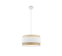 Colgante metal color blanco serie kandy 50cm 46 cm