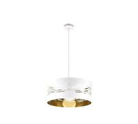 Fabrilamp colgante niebla 1xe27 blanco blanco oro 40d