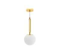Colgante metal color dorado serie aimee 15cm 15 cm