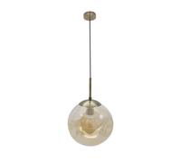 Colgante metal color dorado serie pinap 25cm