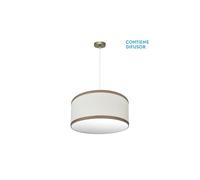 Colgante metal color dorado serie soprano 50cm 40 cm