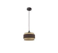 Colgante metal color marron serie kandy 50cm