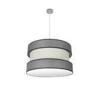 Colgante metal color niquel serie home 60cm