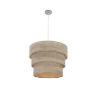 Colgante metal color niquel serie smile 50cm