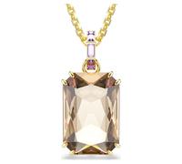 Colgante Millenia, Talla octogonal, Caramelo, Baño tono oro OS