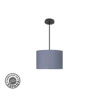 Colgante moda 1xe27 negro/azul regx30x30 cm