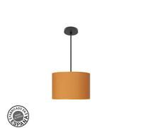 Colgante moda 1xe27 negro/naranja regx30x30 cm