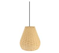 colgante modelo alente marron natural de bambu