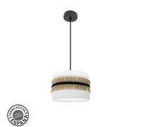colgante modelo angola blanco con pantalla 30 cm