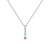 Colgante MORELLATO Mujer Poética Acero / Cristal Rosa