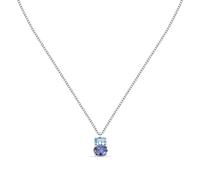 Colgante Morellato SAVY15 Para Mujer Acero Cristales Azules