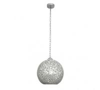Colgante mosaico color en cromo modelo tenor regulable fabrilamp